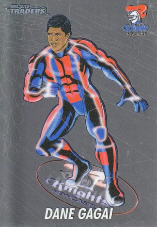 2016 NRL Traders Cyber Hero - CH09 Dane Gagai Newcastle Knights