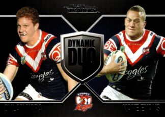 2016 NRL Traders Dynamic Duo - DD4 Napa & Evans Sydney Roosters