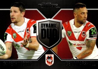 2016 NRL Traders Dynamic Duo - DD5 Widdop & Marshall St George Dragons
