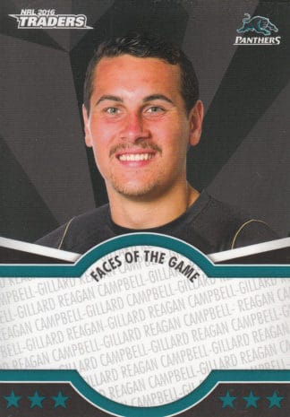 2016 NRL Traders Faces Of The Game - FOTG31 Reagan Campbell-Gillard Penrith Panthers