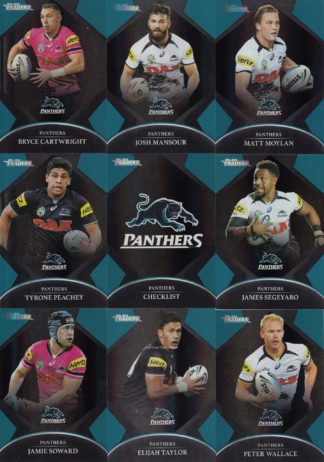 2016 NRL Traders Silver Parallel Team Set - Penrith Panthers