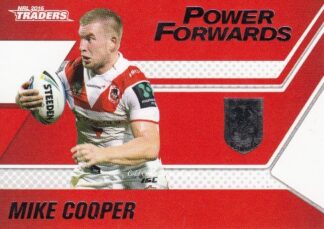 2016 NRL Traders Power Forwards - PF13 Mike Cooper St George Dragons