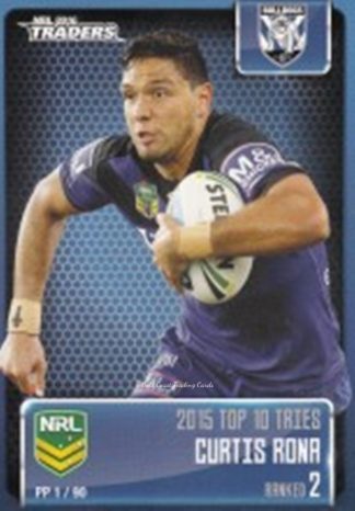 2016 NRL Traders Pieces Of The Puzzle - PP01 Curtis Rona Canterbury Bulldogs