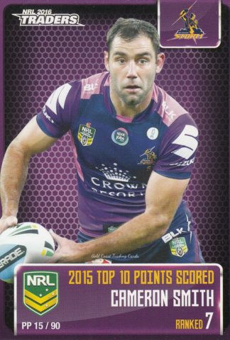 2016 NRL Traders Pieces Of The Puzzle - PP15 Cameron Smith Melbourne Storm