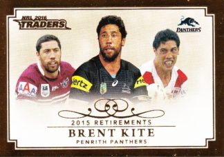 2016 NRL Traders 2015 Retirements - R10 Brent Kite Penrith Panthers