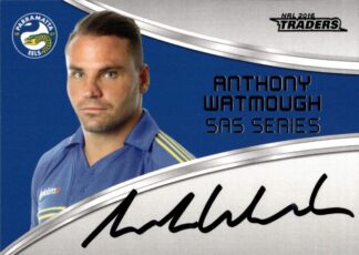 2016 NRL Traders Authentic SAS Signature Series - SASS10 Anthony Watmough Parramatta Eels