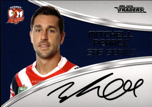 2016 NRL Traders Authentic SAS Signature Series - SASS14 Mitchell Pearce Sydney Roosters