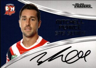 2016 NRL Traders Authentic SAS Signature Series - SASS14 Mitchell Pearce Sydney Roosters