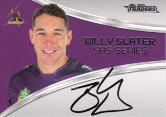 2016 NRL Traders Authentic SAS Signature Series - SASS07 Billy Slater Melbourne Storm