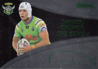 2016 NRL Traders Black SAS Signature - SASB02 Jarrod Croker Canberra Raiders