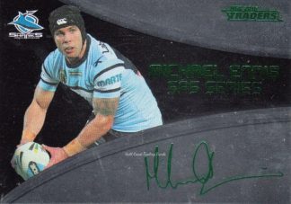 2016 NRL Traders Black SAS Signature - SASB04 Michael Ennis Cronulla Sharks