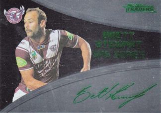 2016 NRL Traders Black SAS Signature - SASB06 Brett Stewart Manly Sea Eagles