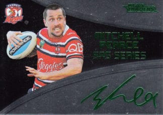 2016 NRL Traders Black SAS Signature - SASB14 Mitchell Pearce Sydney Roosters
