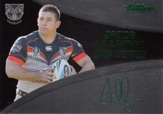 2016 NRL Traders Black SAS Signature - SASB15 Jacob Lillyman Warriors