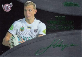 2016 NRL Traders Black SAS Signature - SASB18 Tom Trbojevic Manly Sea Eagles