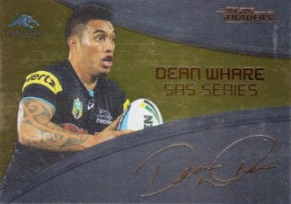 2016 NRL Traders Gold SAS Signature - SASG11 Dean Whare Penrith Panthers