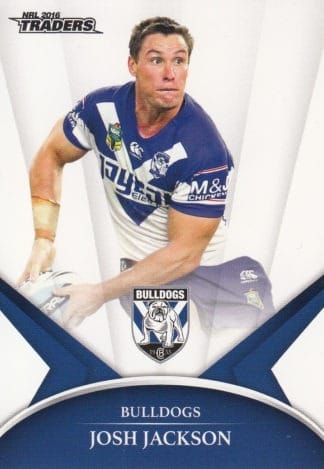 2016 NRL Traders Common Card - Base 023 Josh Jackson Canterbury Bulldogs
