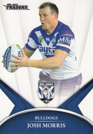 2016 NRL Traders Common Card - Base 028 Josh Morris Canterbury Bulldogs