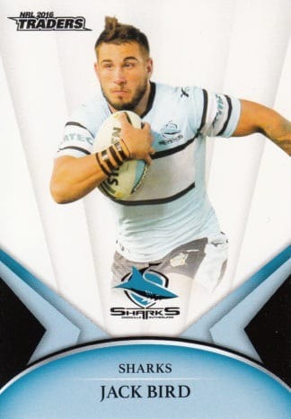 2016 NRL Traders Common Card - Base 034 Jack Bird Cronulla Sharks
