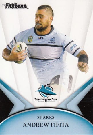 2016 NRL Traders Common Card - Base 036 Andrew Fifita Cronulla Sharks