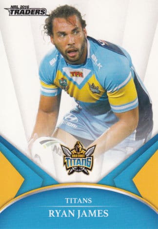 2016 NRL Traders Common Card - Base 047 Ryan James Gold Coast Titans