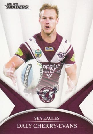 2016 NRL Traders Common Card - Base 053 Daly Cherry-Evans Manly Sea Eagles