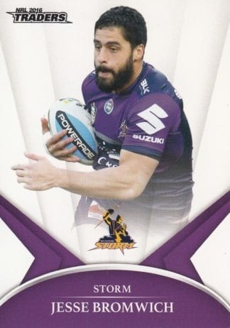 2016 NRL Traders Common Card - Base 062 Jesse Bromwich Melbourne Storm