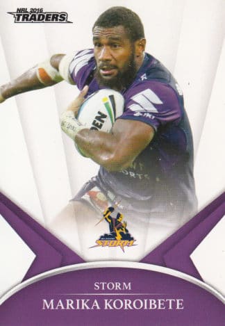 2016 NRL Traders Common Card - Base 066 Marika Koroibete Melbourne Storm