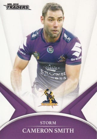 2016 NRL Traders Common Card - Base 070 Cameron Smith Melbourne Storm
