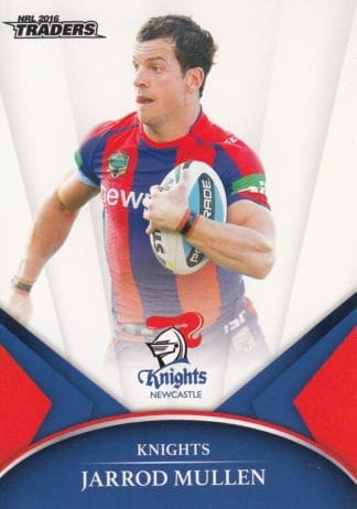2016 NRL Traders Common Card - Base 075 Jarrod Mullen Newcastle Knights