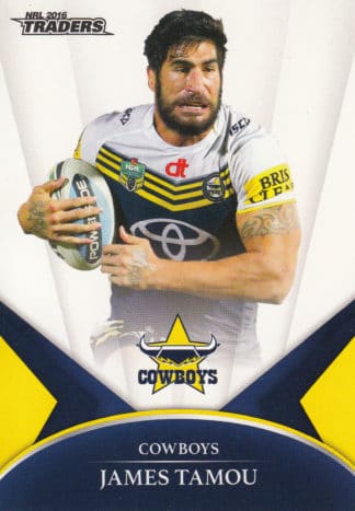 2016 NRL Traders Common Card - Base 088 James Tamou North Qld Cowboys