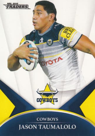 2016 NRL Traders Common Card - Base 089 Jason Taumalolo North Qld Cowboys