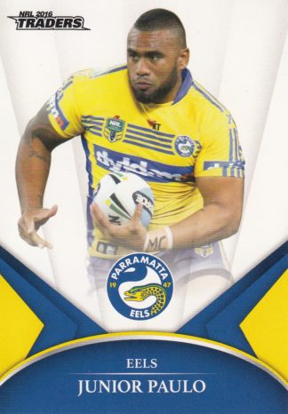 2016 NRL Traders Common Card - Base 096 Junior Paulo Parramatta Eels