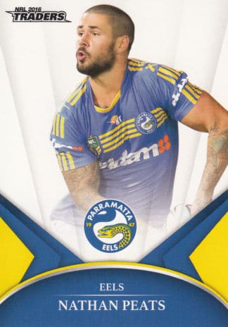 2016 NRL Traders Common Card - Base 097 Nathan Peats Parramatta Eels
