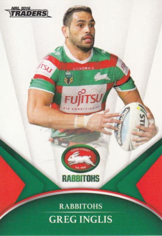 2016 NRL Traders Common Card - Base 115 Greg Inglis South Sydney Rabbitohs