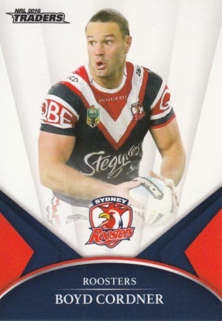 2016 NRL Traders Common Card - Base 133 Boyd Cordner Sydney Roosters