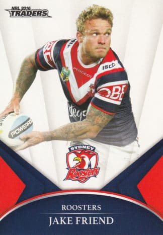 2016 NRL Traders Common Card - Base 135 Jake Friend Sydney Roosters