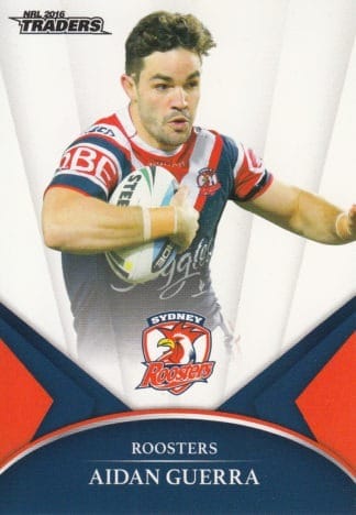 2016 NRL Traders Common Card - Base 136 Aidan Guerra Sydney Roosters