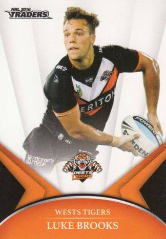 2016 NRL Traders Common Card - Base 152 Luke Brooks Wests Tigers