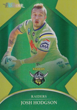 2016 NRL Traders Silver Parallels - P015 Josh Hodgson Canberra Raiders