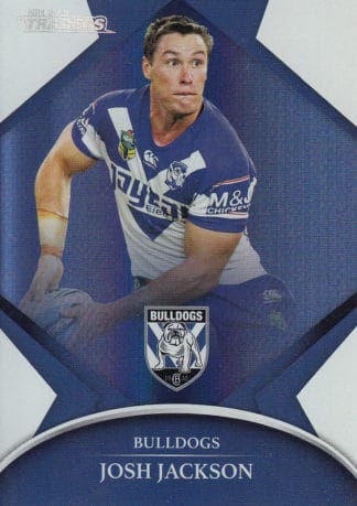 2016 NRL Traders Silver Parallels - P023 Josh Jackson Canterbury Bulldogs