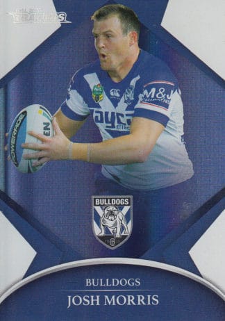 2016 NRL Traders Silver Parallels - P028 Josh Morris Canterbury Bulldogs