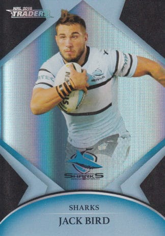2016 NRL Traders Silver Parallels - P034 Jack Bird Cronulla Sharks