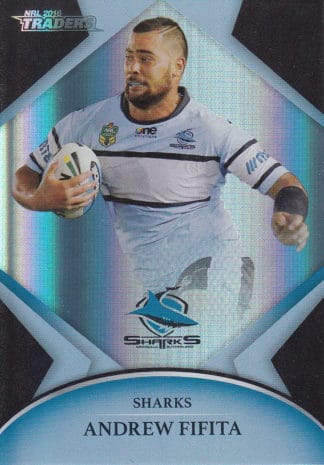 2016 NRL Traders Silver Parallels - P036 Andrew Fifita Cronulla Sharks