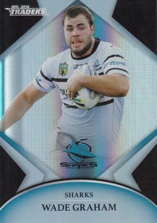 2016 NRL Traders Silver Parallels - P038 Wade Graham Cronulla Sharks
