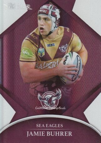 2016 NRL Traders Silver Parallels - P052 Jamie Buhrer Manly Sea Eagles