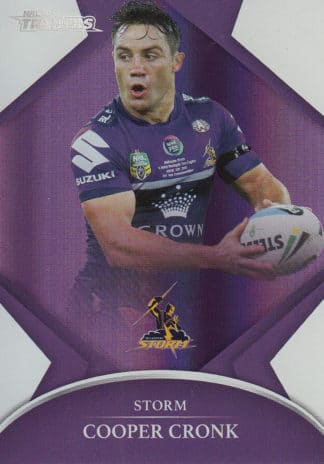 2016 NRL Traders Silver Parallels - P064 Cooper Cronk Melbourne Storm