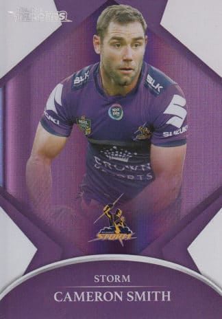 2016 NRL Traders Silver Parallels - P070 Cameron Smith Melbourne Storm