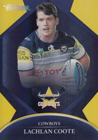 2016 NRL Traders Silver Parallels - P082 Lachlan Coote North Qld Cowboys