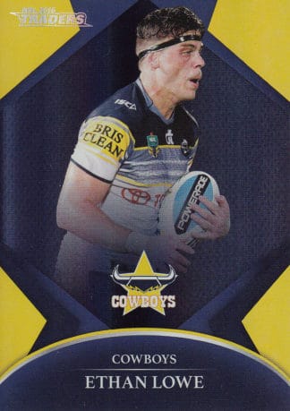 2016 NRL Traders Silver Parallels - P085 Ethan Lowe North Qld Cowboys